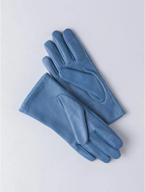 Teal Suede Gloves