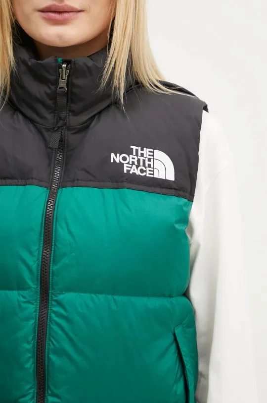 The North Face Down Vest 1996 Retro Nuptse Women's Green Color NF0A3XEPNL11