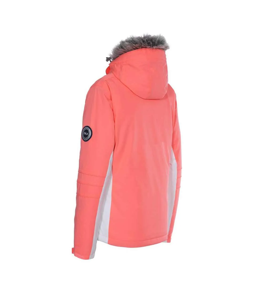 Neon Coral Trespass Womens Waterproof Ski Jacket - Trespass Sandrine UTTP4850