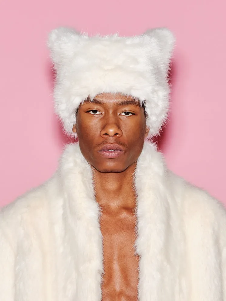 VIOLET GETTY - UNISEX FAUX FUR HAT