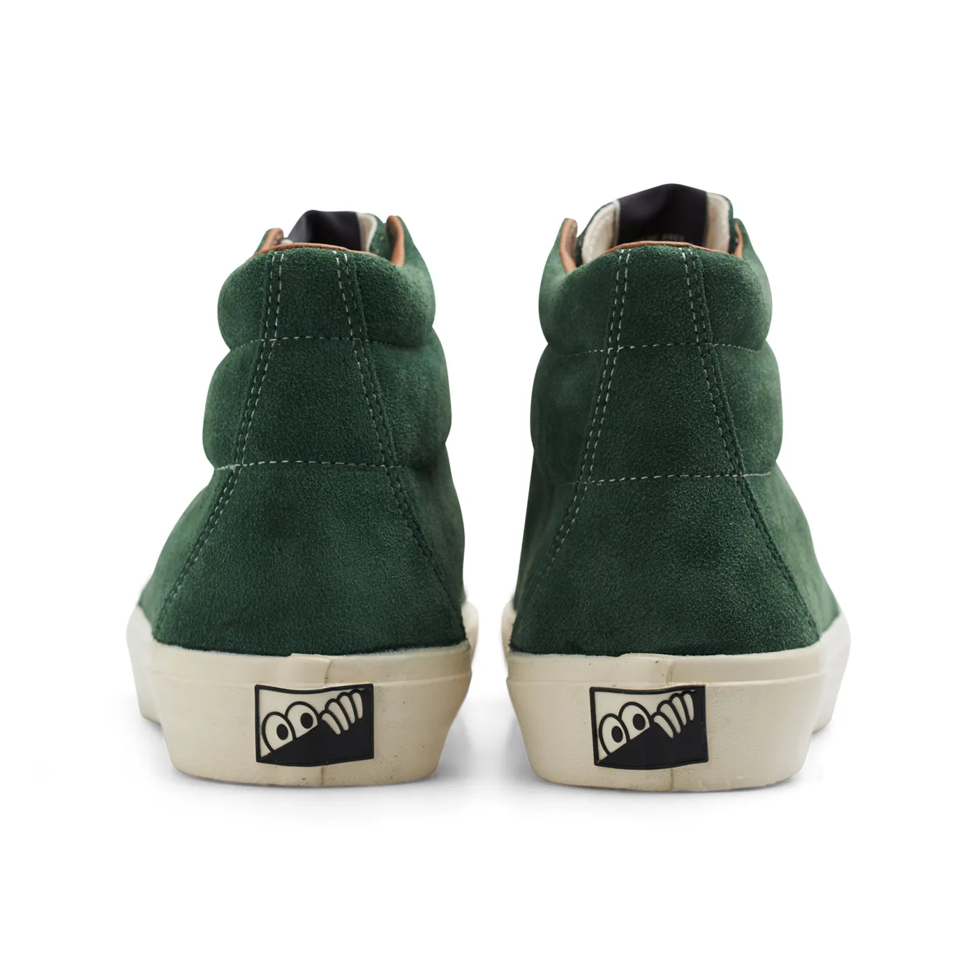 Elm Green/White High Suede VM003