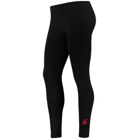 Washington State Cougars Women's Black Leggings