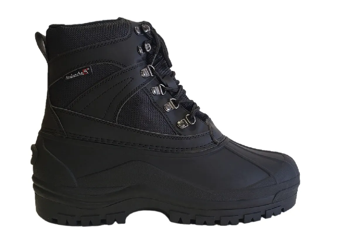 Waterproof Snow Boots for Men by Avalanche, Adult Size