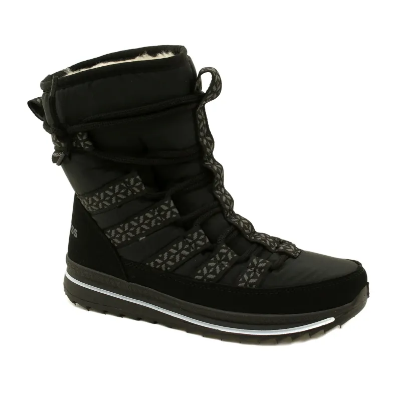 Progress PROGJ-20-02 black women's snow boots