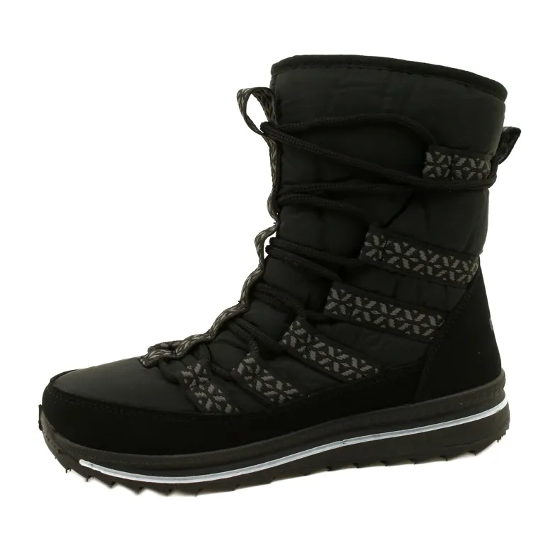 Progress PROGJ-20-02 black women's snow boots