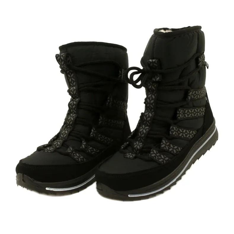 Progress PROGJ-20-02 black women's snow boots