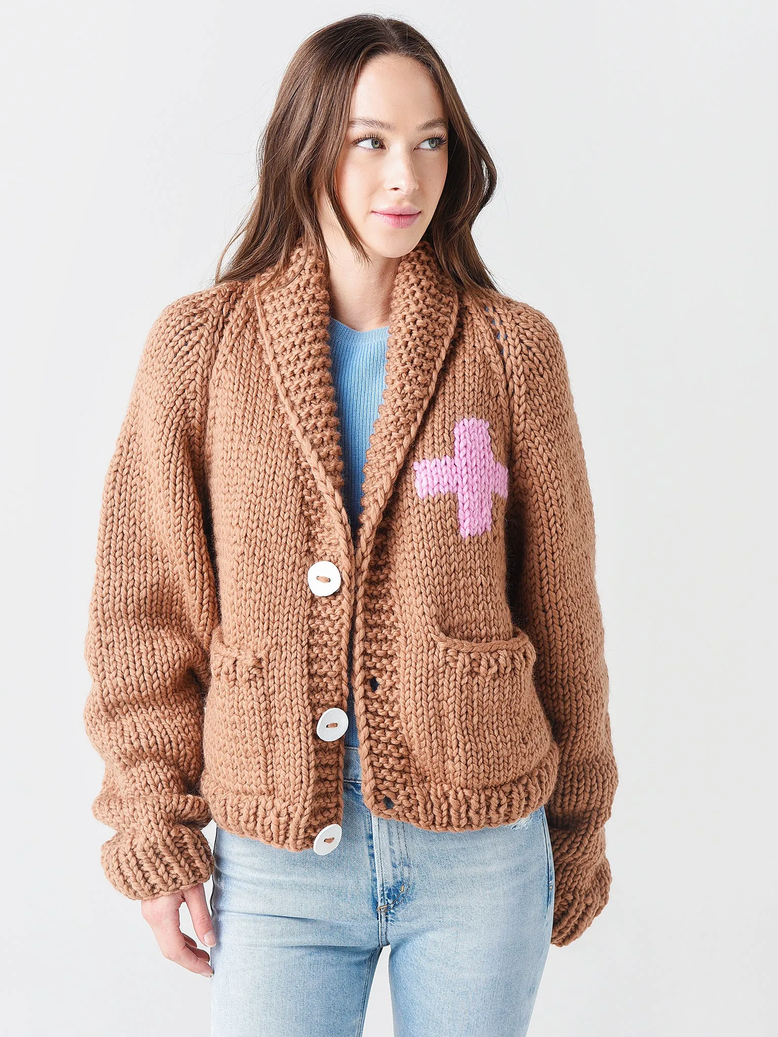 Women's Classic Short Snow Babe Cardigan