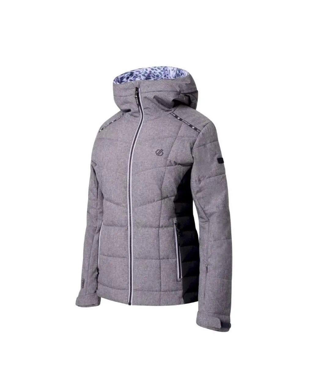 Dare 2B Charcoal Grey Women's Expertise Marl Padded Ski Jacket