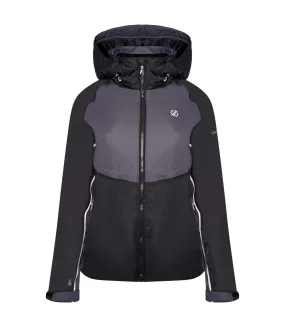 Regatta Black/Ebony Grey Womens Radiate II Waterproof Ski Jacket