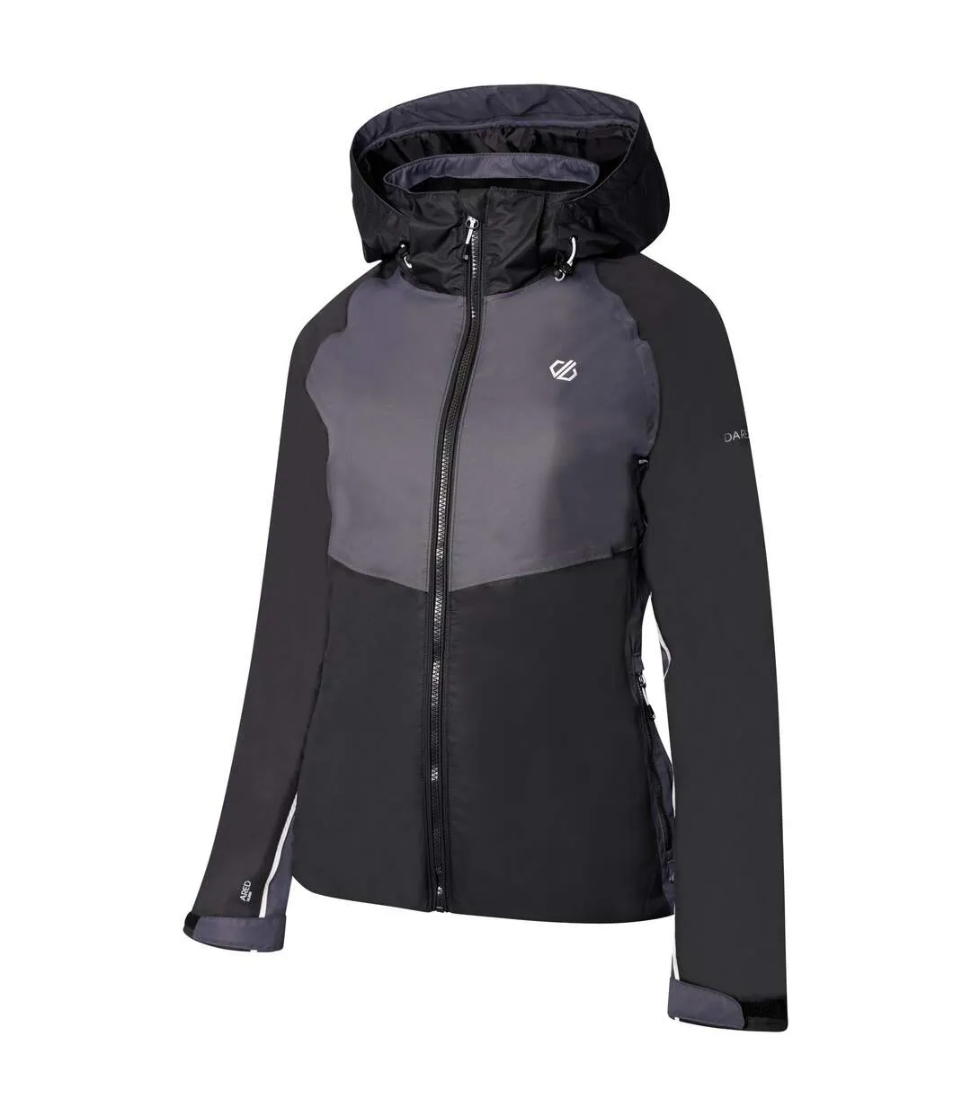 Regatta Black/Ebony Grey Womens Radiate II Waterproof Ski Jacket