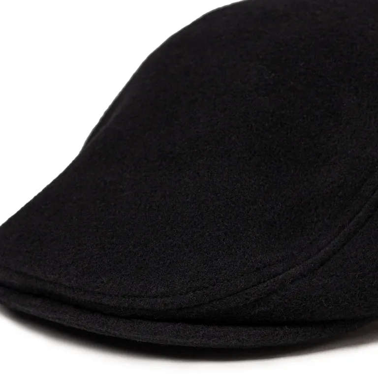 Wool Beret in Black