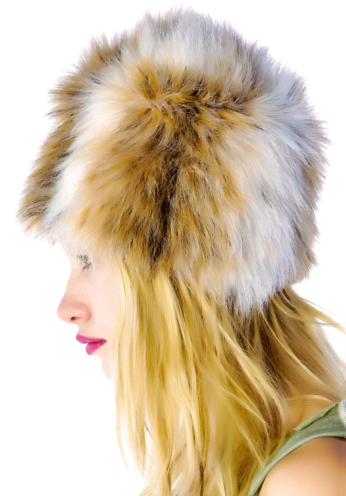 Young Hollywood Style Fur Hat