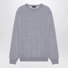 Zegna    Zegna Grey Wool Sweater